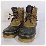 Size 8 Itasca of Duluth Leather and Rubber Winter Boots