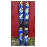 Ski Master Combo Blue Yellow Water Skis