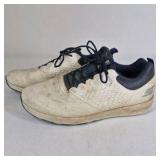 Skechers White Blue Golf Shoes Size 10.5
