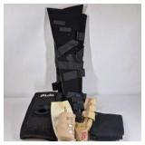 Lot of Knee Brace, Finger Splints, and Athletic Wraps