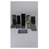 Lot of Assorted Smartphones and Cell Phone Parts