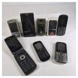 Lot of Broken and Untested Cell Phones