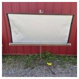 Da-Lite Silver Pacer Projection Screen with Tripod Stand