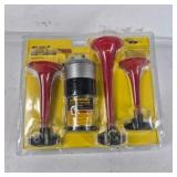 12 Volt Air Horn Kit with Compressor