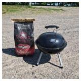 Portable Charcoal Kettle Grill with Kingsford Match Light Charcoal