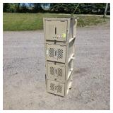 Four-Door Metal Locker Cabinet