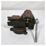 Vintage Bench Vise Swivel Base Shop Clamp