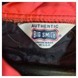 Big Smith Red Quilted Union Made Jacket