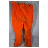 Orange Insulated Work Bib Pants