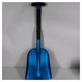 Blue Metal Snow Shovel and Ice Fishing Skimmer