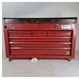 Lot of 2 Metal Tool Boxes with Assorted Hand Tools