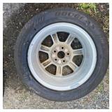 2 Tires on Aluminum Wheels Douglas and Multi-Mile