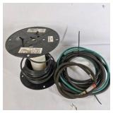 Lot of Coaxial Cable Spool and Assorted Hoses