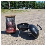 Portable Charcoal Kettle Grill with Kingsford Match Light Charcoal