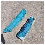 Teal Camping Tent with Carry Bag
