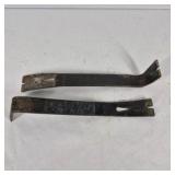 Lot of 2 Flat Pry Bars