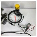 Automotive Carburetor with Phantom Tachometer and Vacuum Gauge Set