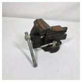 Vintage Bench Vise Swivel Base Shop Clamp