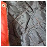Big Smith Red Quilted Union Made Jacket