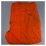 Orange Insulated Work Bib Pants
