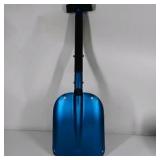 Blue Metal Snow Shovel and Ice Fishing Skimmer