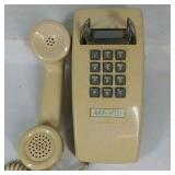 2 Beige Push Button Telephones