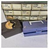Lot of Assorted Tool Boxes, Hardware Organizer, and Storage Cases
