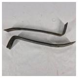 Lot of 2 Flat Pry Bars