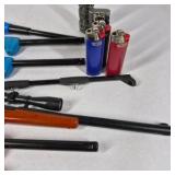 Lot of BIC Multi-Purpose Utility Lighters and Novelty Lighters
