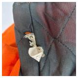Orange Insulated Work Bib Pants
