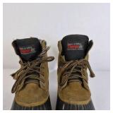 Size 8 Itasca of Duluth Leather and Rubber Winter Boots