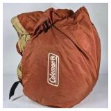 Lot of Coleman and Blue Sleeping Bags