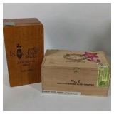 Lot of Empty Cigar Boxes Don Tomas Macanudo CAO and Beck