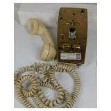 2 Beige Push Button Telephones
