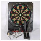 Electronic Dartboard with Pool Cue and Wall Mount Holders