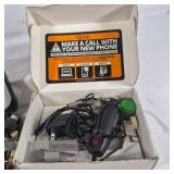 Lot of Rotary Tool Accessories, Charging Cables, and Small Electronics Parts