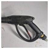 Lot of Car Washing Brushes, Squeegee, and Pressure Washer Hose