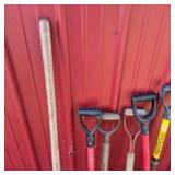 Lot of Assorted Shovels and Spades