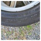 2 Tires on Aluminum Wheels Douglas and Multi-Mile