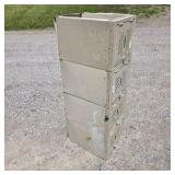 Four-Door Metal Locker Cabinet