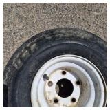 Lot of 3 Trailer Tires and Wheels