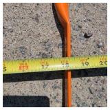 Blue Roof Rake with Extension Poles