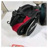 Assorted Camping Gear Lot with Propane Lantern Folding Table and Cookware