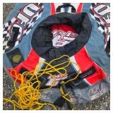 Inflatable Towable Water Tube with Rope and Handle