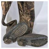 Camo Neoprene Chest Waders with Size 13 Boots