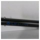 Blue Metal Snow Shovel and Ice Fishing Skimmer