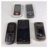Lot of Broken and Untested Cell Phones