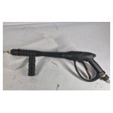 Lot of Car Washing Brushes, Squeegee, and Pressure Washer Hose