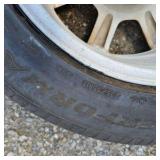 2 Tires on Aluminum Wheels Douglas and Multi-Mile