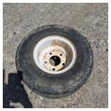 Lot of 3 Trailer Tires and Wheels